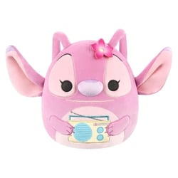 Lilo & Stitch - Peluche Squishmallow Angel avec Boombox 20 cm - Jazwares