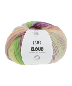 Pelote de laine CLOUD - 100GR - Lang Yarns Multicolore (0009)