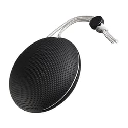 Mini Enceinte Bluetooth Etanche IPX4 Portable Avec Lanière Supporte Appel Mains-Libres Noir YONIS