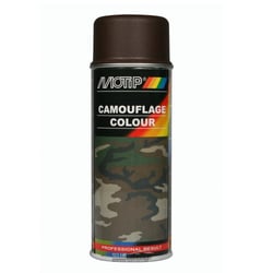 Spray de peinture de camouflage - brun - Motip