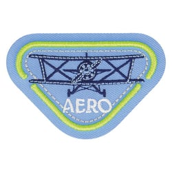 Ecusson thermocollant aviation aéro 6,5cm x 4,5cm