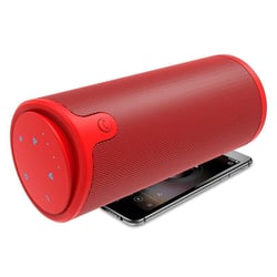 Enceinte Bluetooth Portable 3D Stéréo Subwoofer Commande Tactile AUX TF Carte Son HD Rose YONIS