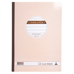Manifold autocopiant 297X210 Commandes 50 dupli - Avoine - x 5 - Le Dauphin