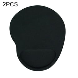 Tapis De Souris Gel Confortable Bleu Ciel Antidérapant Écologique 2 PCS Noir YONIS