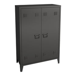 Casier de bureau armoire meuble de rangement pour bureau atelier chambre acier