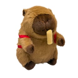 Peluche sac à dos frites 20cm Capybara Mercier
