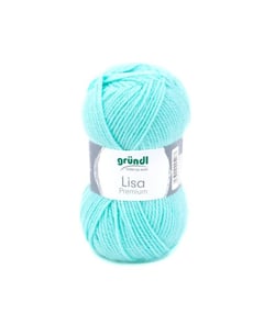 Fil à tricoter LISA PREMIUM UNI - Grundl 07 Vert
