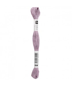 Fil à broder mouliné Uni - Rico Design 094 Violet