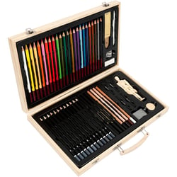 Set de croquis et de dessin, ass. de couleurs, 1 pièce