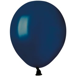 50 Ballons Bleu Marine Mat Ø13cm