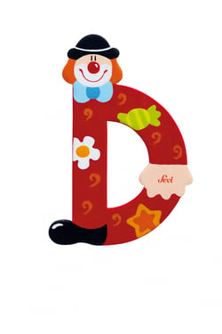 Lettre D Clown - Sevi