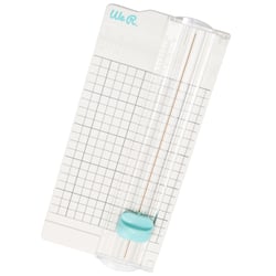 Massicot - We R Makers - Lame droite - Pour papier, carton, plastique, tissu, cuir