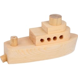 Bateau 12,5x6x4 cm - bois - Artemio