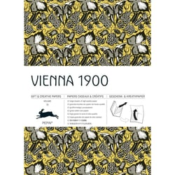 Papiers créatifs - Motifs Art Déco Vienna 1900 - Scrapbooking - 12 feuilles - 50x70cm