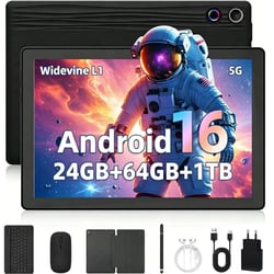 Tablette tactile KOTSREN Android 16 - 24 Go RAM - 64 Go - WiFi 6 - 10 pouces