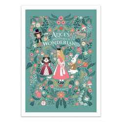 Affiche 30x40 cm - Alice Version 3 - Vesna Skornsek
