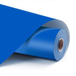 LOKLiK Vinyle Adhésif Mat – Bleu Roi – 30.5 x 180 cm
