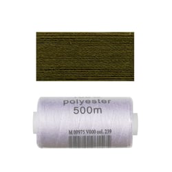 Lot de 2 bobines 500m fil polyester (Treillis 579-566)