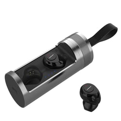 Ecouteurs Bluetooth Rose Gold Sans Fil Avec Boîtier De Charge Stéréo V5.0 Gris YONIS