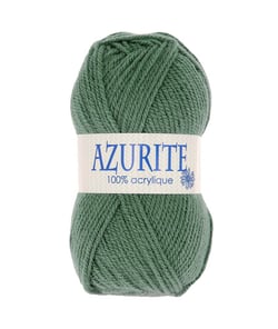 Pelote à tricoter AZURITE de Distrifil - Laissez votre créativité briller à petit prix ! - certifié Oeko-Tex 1515 Vert