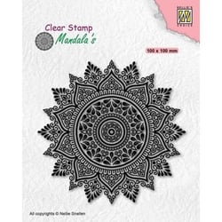 Tampon transparent mandala NELLIE SNELLEN