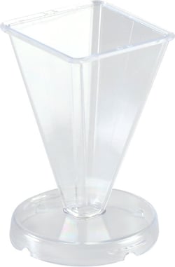 Moule à bougie Cristal Pyramide H75 mm 48x48 mm