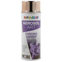 Spray de peinture - Effet chrome cuivre - Brillant - Tous supports - Aérosol Art
