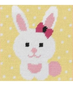 Mon 1er kit tapisserie - Lapin - Anchor Blanc