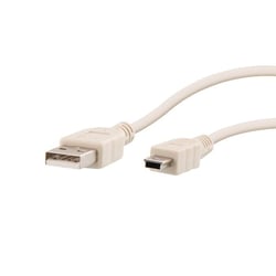 Câble USB - T'NB - USBMIUSB1 - 1m - USB 2.0 - Noir