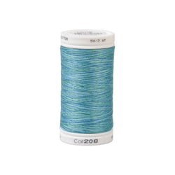 Fil coton variagated 500m haute qualité bleu