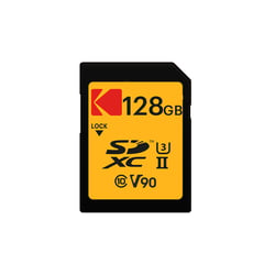 Carte Mémoire SD 128Go Kodak UHS-II U3 V90 Ultra Pro