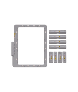 Cadre de broderie magnétique 300 x 180 mm - MF300 - Brother Gris