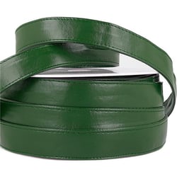 Bobine 10m Sangle simili cuir vert bouteille 25mm