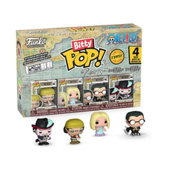 One Piece - Pack 4 figurines Bitty POP! Usopp 2,5 cm