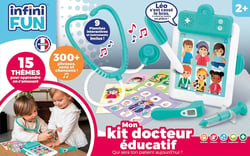 Kit Docteur - Mon Kit Docteur Éducatif - Plus de 300 phrases et 15 themes éducatifs des 2 ans