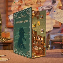 Book Nook Agence de détectives Violin - Tonecheer