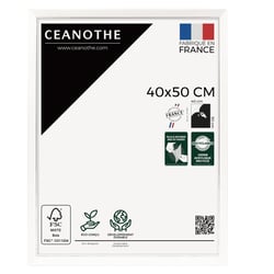 Cadre photo Vittoria blanc 40x50 cm