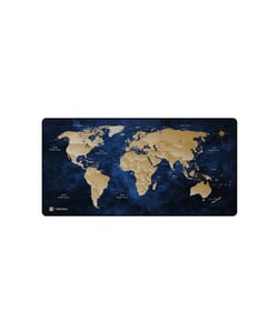TAPIS DE SOURIS XXL MAPS BLEU NATEC