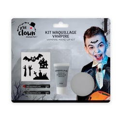 Kit maquillage avec stickers - vampire/zombie