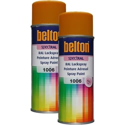 2 sprays de peinture Belton Spectral RAL 1007 jaune narcisse 400ml