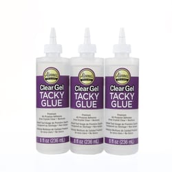 Colle gel forte Aleene's - Liquide - Transparente - Bouteille 236ml (lot de 3)
