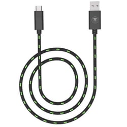 Câble USB Type-C 5 mètres SNAKEBYTE Noir et vert