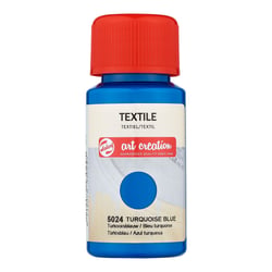 Peinture pour textile - bleu turquoise - Talens Art Creation - 50ml