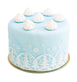 Meringues cannelées pour pâtisserie 40 g