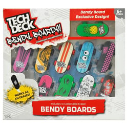 Coffret tech deck bendy boards 10 finger skates - planches flexibles - spin master - mini skake a doigt