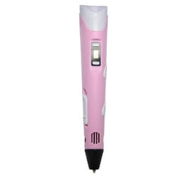 Stylo 3D Portable Avec USB - Créez Vos Designs En Trois Dimensions Facilement Rose YONIS