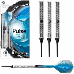 Fléchettes Pulse soft 18g R - Harrows - Bleu
