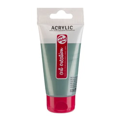 Tube de peinture acrylique Art Creation Talens 75ml vert métallique