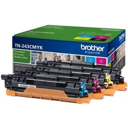 Pack 4 toners Brother TN-243 cmYK - Impression jusqu'à 1 000 pages
