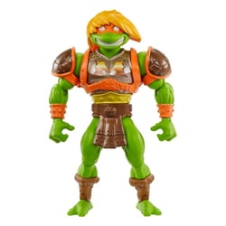MOTU x TMNT: Turtles of Grayskull - Figurine Michelangelo 14 cm - Mattel